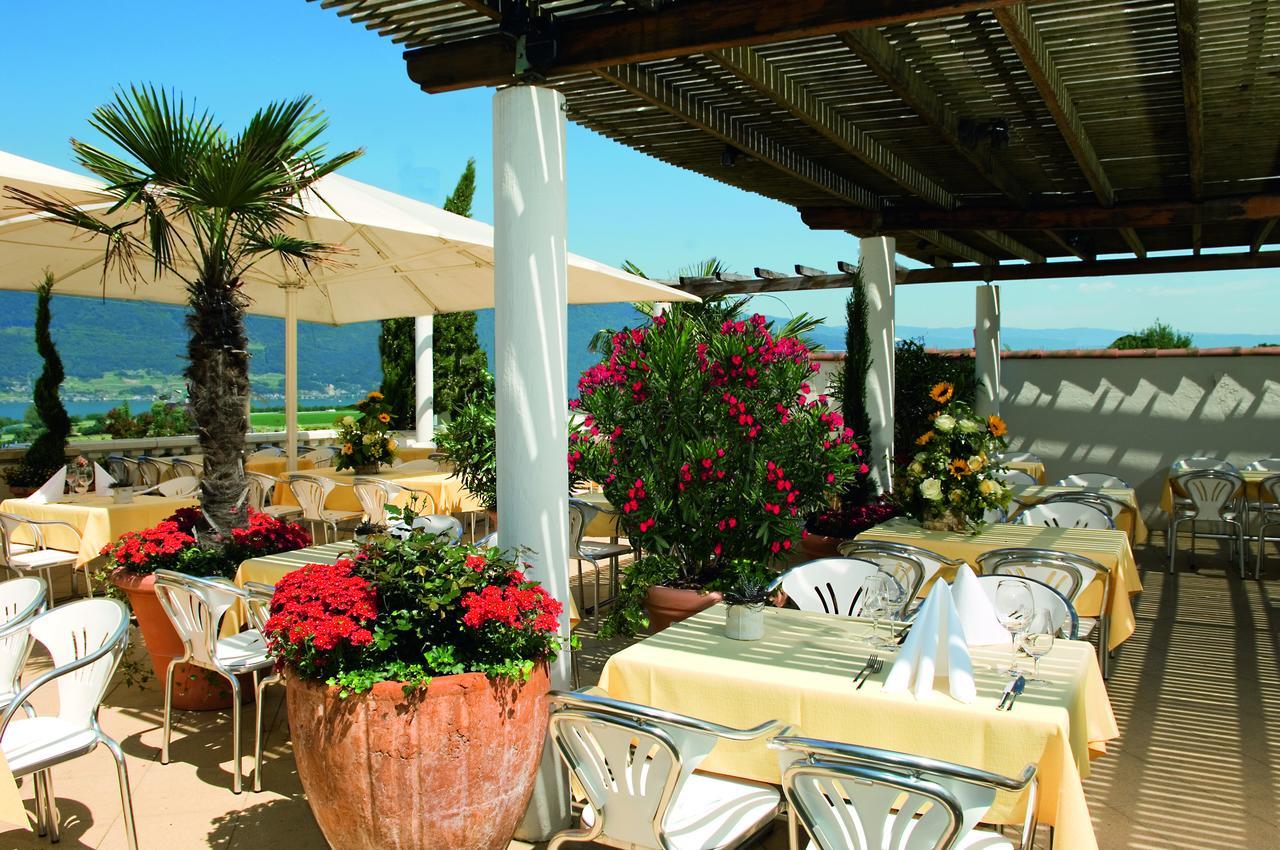 Restaurant-Hotel Seeblick Morigen エクステリア 写真