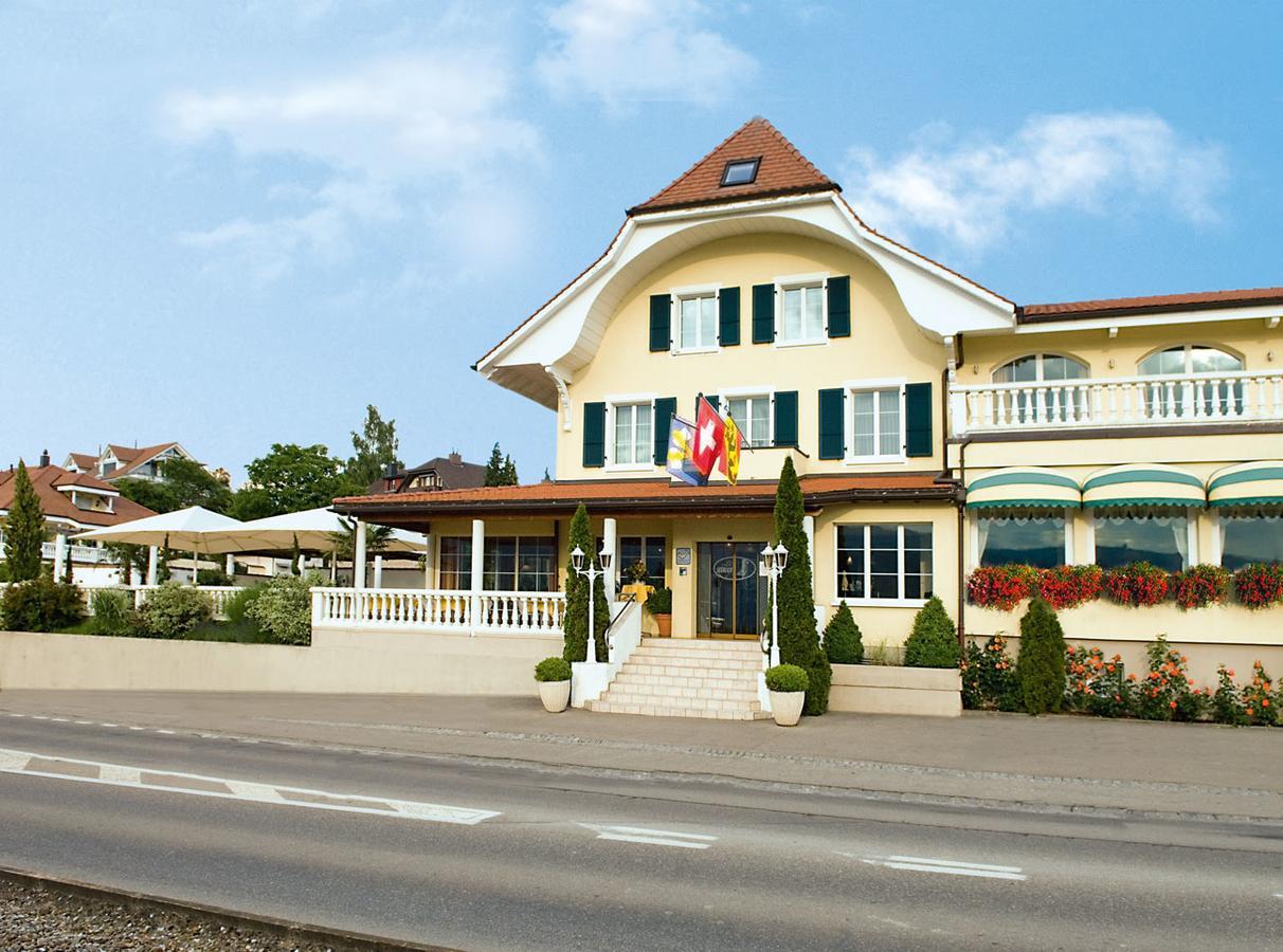 Restaurant-Hotel Seeblick Morigen エクステリア 写真